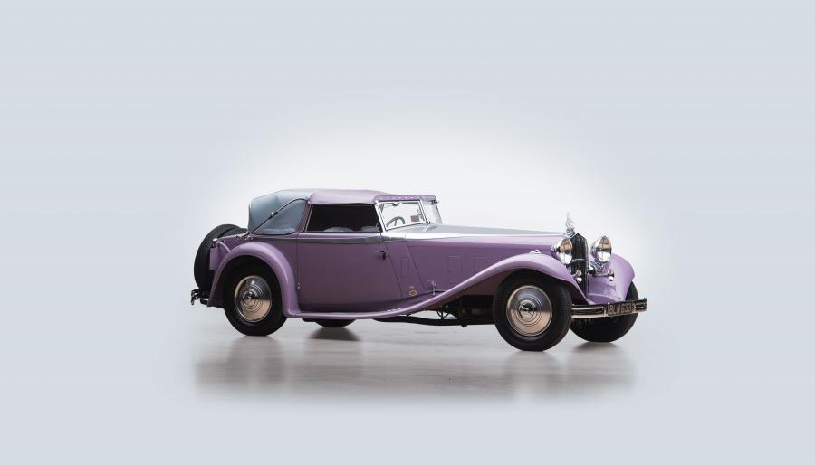  Delage D8S Cabriolet par Fernandez & Darrin 1934 года  (фото 5 из 14)